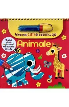 Animale. Prima mea carte de colorat cu apa