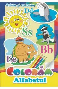 Coloram alfabetul. Privim si coloram