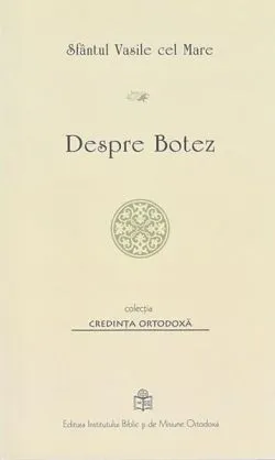 Despre botez de Sf. Vasile cel Mare