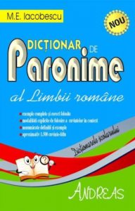 Dictionar de paronime al limbii romane