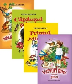 Pachet poezii ilustrate pentru copii de Elena Farago