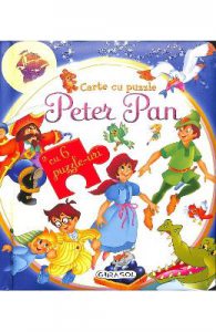 Peter Pan. Carte cu puzzle