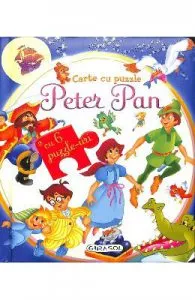 Peter Pan. Carte cu puzzle