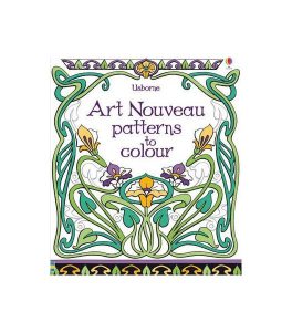 Art Nouveau Patterns to Colour