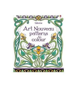 Art Nouveau Patterns to Colour