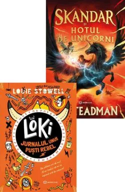 Loki: Jurnalul unui pusti rebel   Skandar si hotul de unicorni - Hardcover de A. F.  Steadman