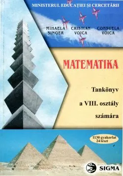 Matematica - Clasa 8 - Manual. Lb. maghiara de Cristian Voica