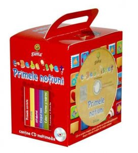 Pachet E-bebe istet - Primele notiuni (carte CD)