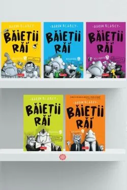 Pachet Seria Băieții răi de Aaron Blabey