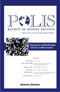 Polis. Noi perspective ale filosofiei politice a lui Croce, Gentile si Gramsci