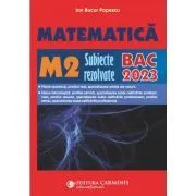 Bacalaureat 2023. Matematica M2 de Ion  Bucur Popescu