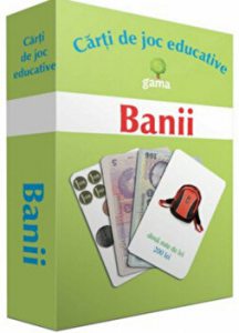 Carti de joc educative. Banii