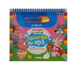 Descoperă culorile! Cei trei purceluși