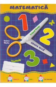 Matematica Grupa mica 3-4 ani (mapa) de Inesa Tautu