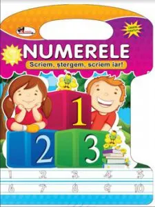 Numerele. Scriem, stergem, scriem iar! de Dreamland Publications