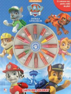 Paw Patrol. Carte de colorat