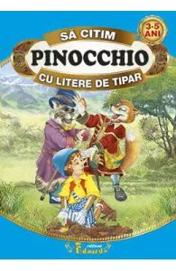Pinocchio de Sa citim cu litere de tipar