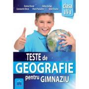 Teste de geografie pentru gimnaziu. Clasa a 5-a