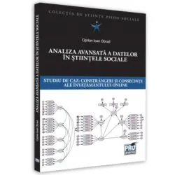 Analiza avansată a datelor în științele sociale de Ciprian Ioan Obrad