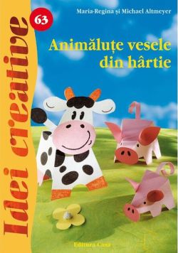 Animăluţe vesele din hârtie. Idei Creative 63