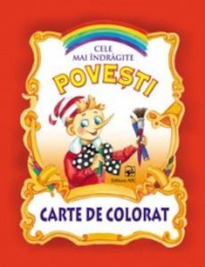 Cele mai indragite povesti. Carte de colorat