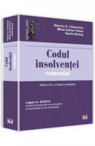 Codul insolventei comentat ed.2
