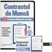 Contractul de Munca. 160 de formulare EDITABILE obligatorii prin lege de Diana Lateata