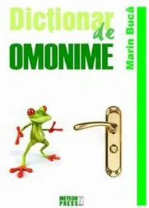 Dictionar de omonime de Marin Buca