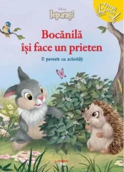 Disney. Iepurași. Bocănilă își face un prieten. O poveste cu activități de Disney