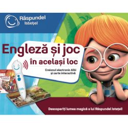 Pachet Raspundel Istetel. Carte si creion interactive, Engleza si Joc in acelasi loc