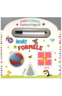 Scrie și Șterge! Carioca Magică! Învăț formele