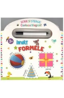 Scrie și Șterge! Carioca Magică! Învăț formele