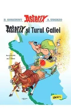 Asterix si Turul Galiei. Seria Asterix Vol.5 de Rene Goscinny