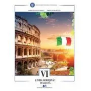 Limba moderna 1 italiana. Manual pentru clasa 6 de Georgeta-Liliana Carabela