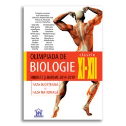 Olimpiada de biologie, clasele 11-12. Subiecte si bareme 2014-2019, faza judeteana si faza nationala