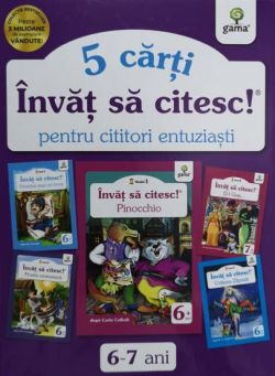 Pachet "Invat sa citesc pentru cititori entuziasti 2" - 6-7 ani