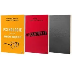 Serie de autor Radu F. Constantinescu. Filosofia sexului, Necenzurat si Psihologie (set de 3 carti) de Ramona & Radu F. Constantinescu