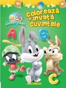 Coloreaza si invata cuvintele. Baby Looney Tunes