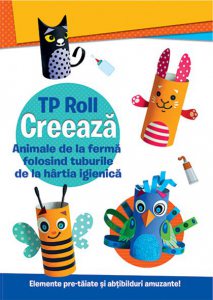 Creeaza animale de la ferma folosind tuburile de la hartia igienica