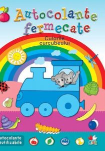 Culorile curcubeului . Autocolante fermecate