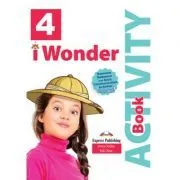 Curs limba engleza iWonder 4 Caiet cu Digibook App de Jenny Dooley