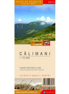 Harta drumetie Muntii Calimani