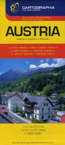 Harta rutiera - Austria