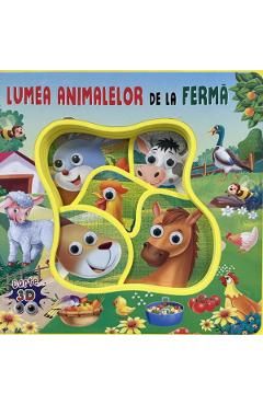 Lumea animalelor de la ferma. Carte 3D