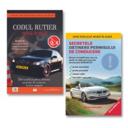 Pachet Codul Rutier mura in gura. Ghid simplificat   Secretele obtinerii permisului de conducere