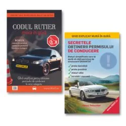 Pachet Codul Rutier mura in gura. Ghid simplificat   Secretele obtinerii permisului de conducere