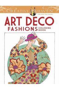 Art Deco Fashions. Coloring Book