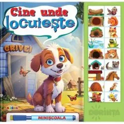 Carte cu sunete. Cine unde locuieste de Inesa Tautu
