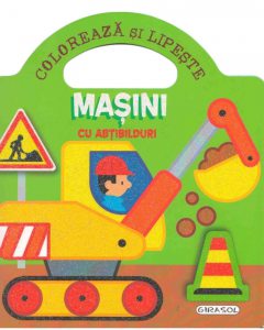 Coloreaza si lipeste - Masini