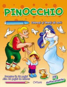 Colorezi si inveti sa scrii - Pinocchio